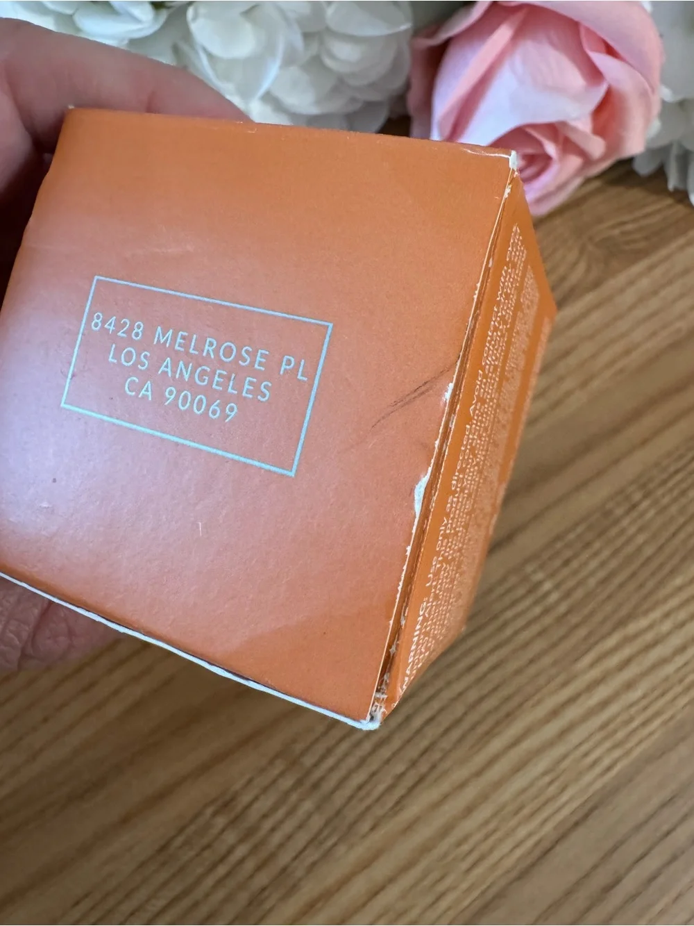 Kate Somerville Moisturizer Jar in White & Orange
